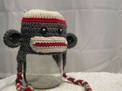 Knotty Knotty Crochet Free Sock Monkey Hat Pattern