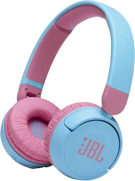 Fone De Ouvido Bluetooth Jbl Infantil Jr Bt On Ear Azul