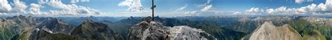 Alpen-Panoramen - Panorama: Freispitze 360°