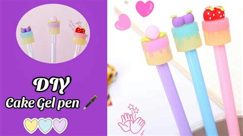 Diy Pen Decoration Idea Homemade Cute Pen Easy Pen Decoration Shorts