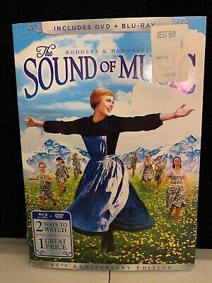 The Sound Of Music Blu Ray DVD 2010 3 Disc Set 45th Anniversary