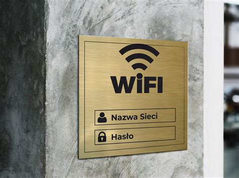 Tabprint Tabliczka Wifi Has O X Restauracja Hotel Ceny I Opinie