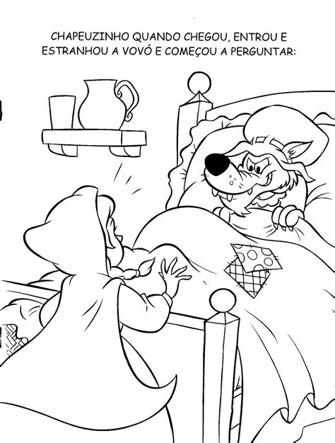 Personagens Da Chapeuzinho Vermelho Para Imprimir