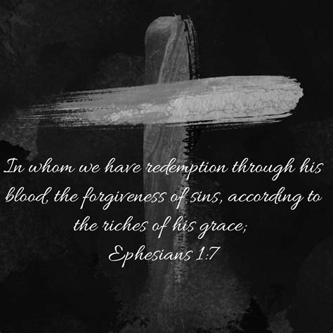 Ephesians 1 Redemption By His Blood Unashamed Of Jesus