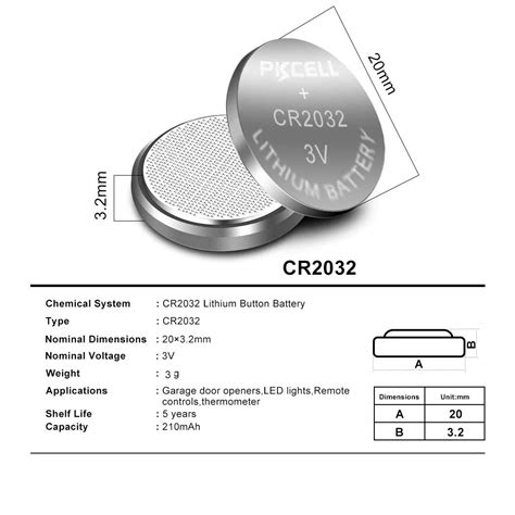 Pkcell Gs Cmos Lot De Piles Bios Br Cr Gs Avec Cosses Souder