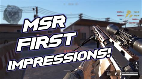 Warface First Impressions Remington Msr Youtube