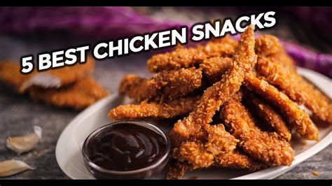 5 Best Chicken Snacks Recipes | Easy Chicken Appetizers | Chicken ...