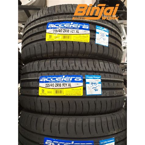 Jual Ban Mobil Ring 18 Tubeless ACCELERA PHI 225 40 R18 Senyap Tidak