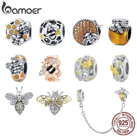 Bamoer ลูกปัดเงินแท้ 925 รูปผึ้ง เครื่องประดับ DIY | Shopee Thailand