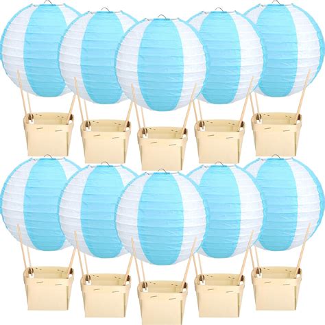 Amazon Rossesay Sets Baby Shower Hot Air Balloon Table Centerpieces Hot Air Balloon