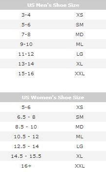 Size Chart - Dafin - Slyde Handboards