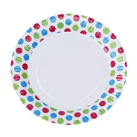 7 Inch 100 GSM Printed Paper Plate At Rs 5 5 Piece In Mumbai ID