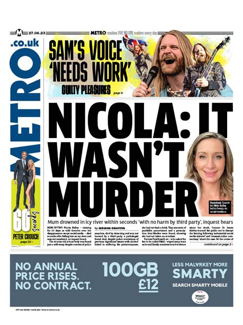 Neil Henderson On Twitter Metro Nicola It Wasnt Murder