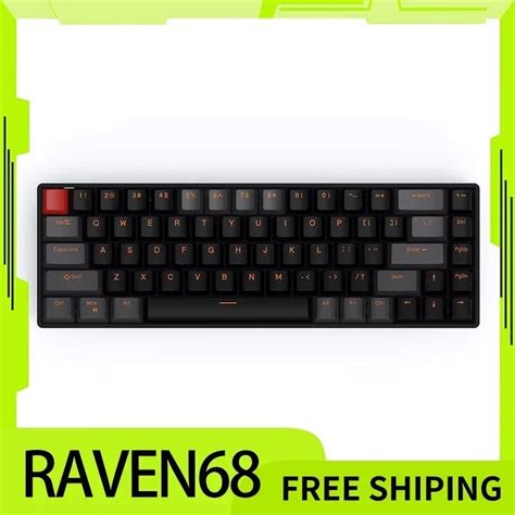 Teamwolf Raven Teclado Mec Nico Interruptor Magn Tico Hot Swap