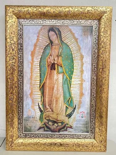 Cuadro Virgen De Guadalupe Marco De Rosas Meses Sin Interés