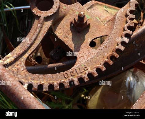 Old tractor parts hi-res stock photography and images - Alamy