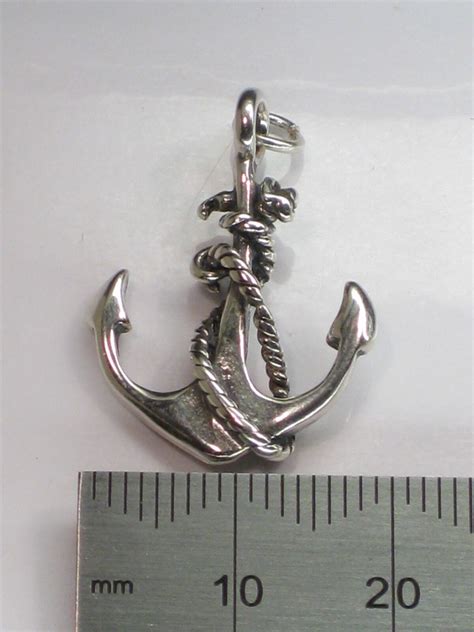 Anchor D Sterling Silver Large Charm Or Pendant X Anchors Ebay