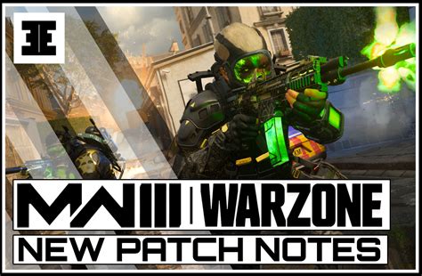 Mw3 And Warzone Upcoming Update Patch Notes Today 30th July