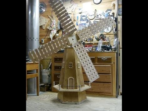 Free Wooden Garden Windmill Plans Garden Design Ideas