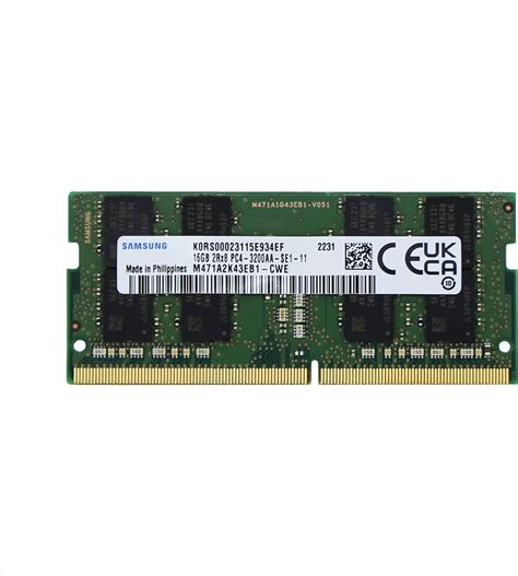 SAMSUNG DDR4 3200 SODIMM 32GB 16GB X2