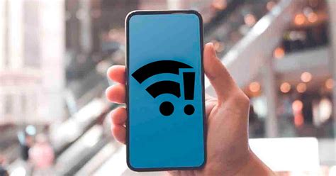 Qué significa el signo de exclamación sobre el wi fi de tu teléfono y