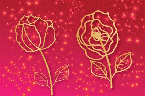 1 3d Valentine Rose Svg Bundle Designs And Graphics