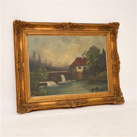 Antique Landscape Oil Painting Marylebone Antiques