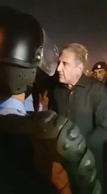 Murtaza Ali Shah On Twitter Shah Mahmood Qureshi To Islamabad Police