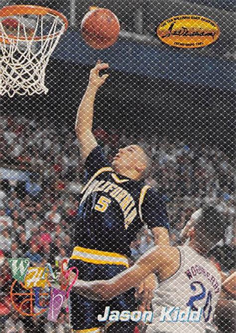 Jason Kidd Basketball Card California Golden Bears 1994 Twcc Whas Up