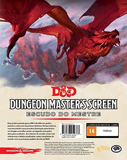 Dungeons Dragons Dungeon Master S Screen Escudo Do Mestre