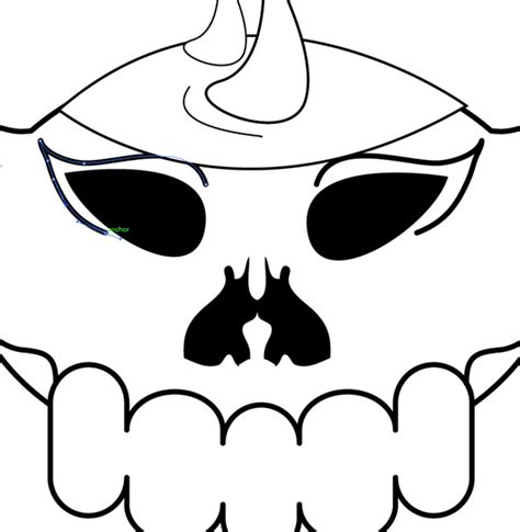 Vector Tutorial how to draw a modern skull in illustrator