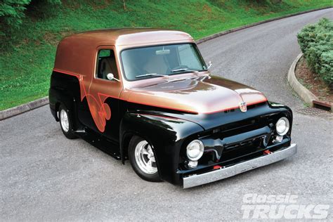 1954 Ford F 100 Panel Truck Classic Trucks Magazine