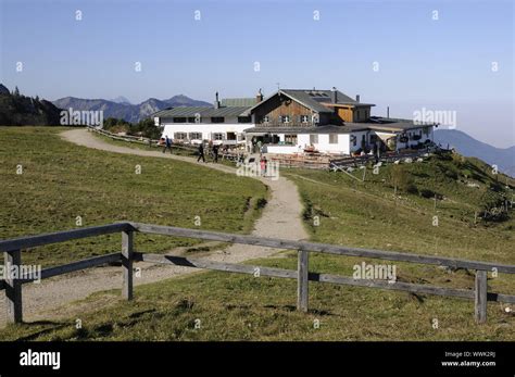 Steinlingalm At The Kampenwand Stock Photo Alamy