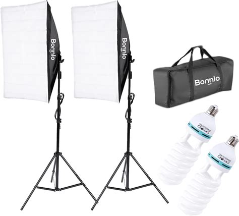 Bonnlo Softbox Softbox Set Fotostudio Softboxen X X Cm Mit