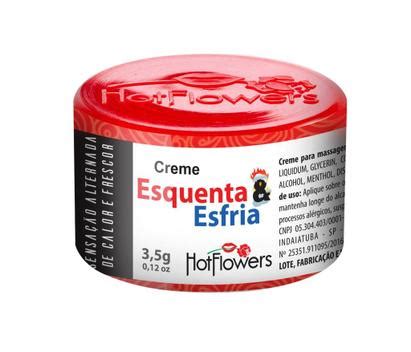 Creme Esquenta Esfria G Hot Flowers Lubrificante Ntimo Sexual Magazine Luiza