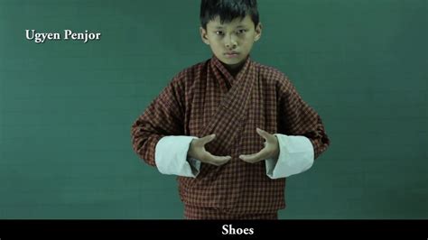 Clothing Signs In Bhutanese Sign Language Communicating With Young