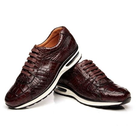 Fashion Running or Walking Alligator Shoes for Casual Outfits