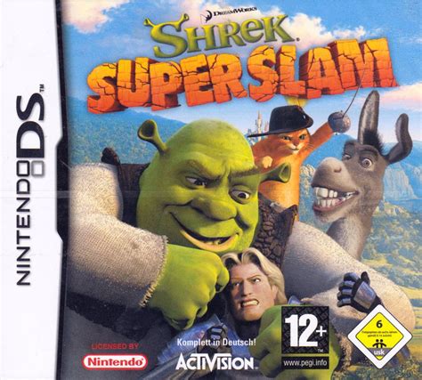 Shrek Superslam Cover Or Packaging Material Mobygames