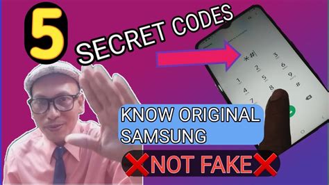 Secret Codes To Check If Samsung Phone Is Original Or Fake How To