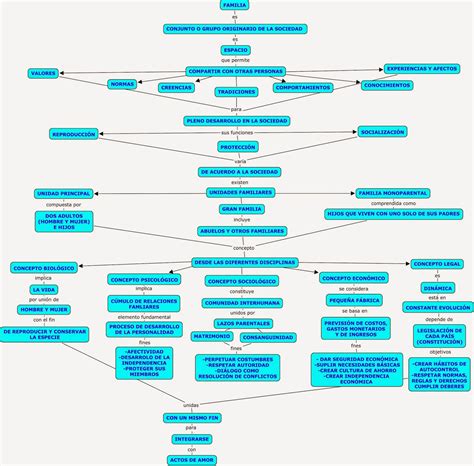 TIPOLOGÍA Y FUNCIONES DE LA FAMILIA MAPA CONCEPTUAL DE LA FAMILIA