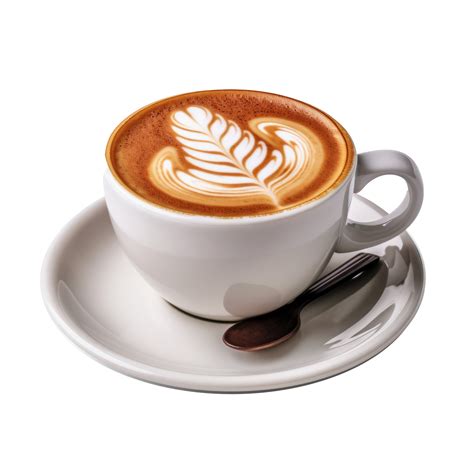 Latte coffee isolated. Illustration 23742327 PNG