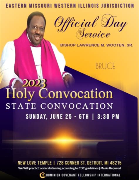 Convocation Flyer Postermywall