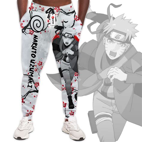 Naruto Uzumaki Sage Jogger Pants Naruto Anime Sweatpants Custom Merch