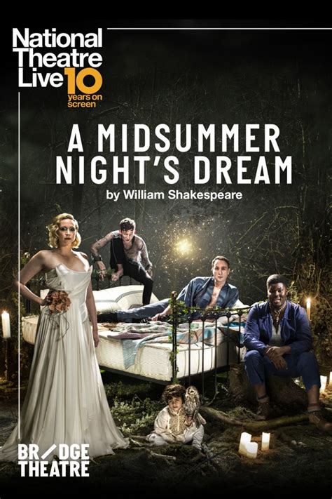 National Theatre Live A Midsummer Night S Dream 2019 Posters The