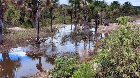 Chuva forte rompe duas barragens na zona rural de João Pinheiro vários