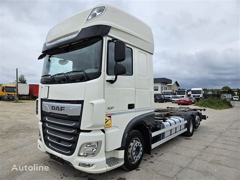 DAF XF 450 BDF RETARDER Container Chassis For Sale Poland Turek YL40039