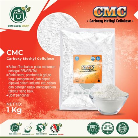 Jual CMC Carboxy Methyl Cellulose 1KG 1 KG Shopee Indonesia