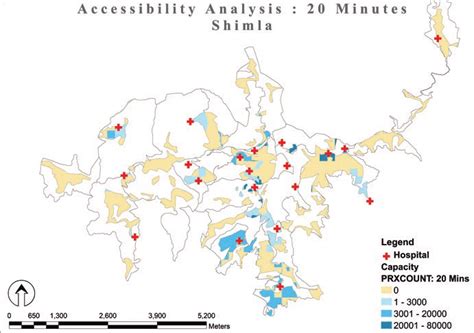 5 Proximity analysis 20 min in network speed | Download Scientific Diagram 