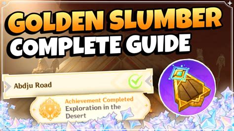 Golden Slumber World Quest Part Lost In The Sands Abdju Road