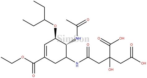 Oseltamivir Citric Acid Adduct Cas No Na Simson Pharma Limited